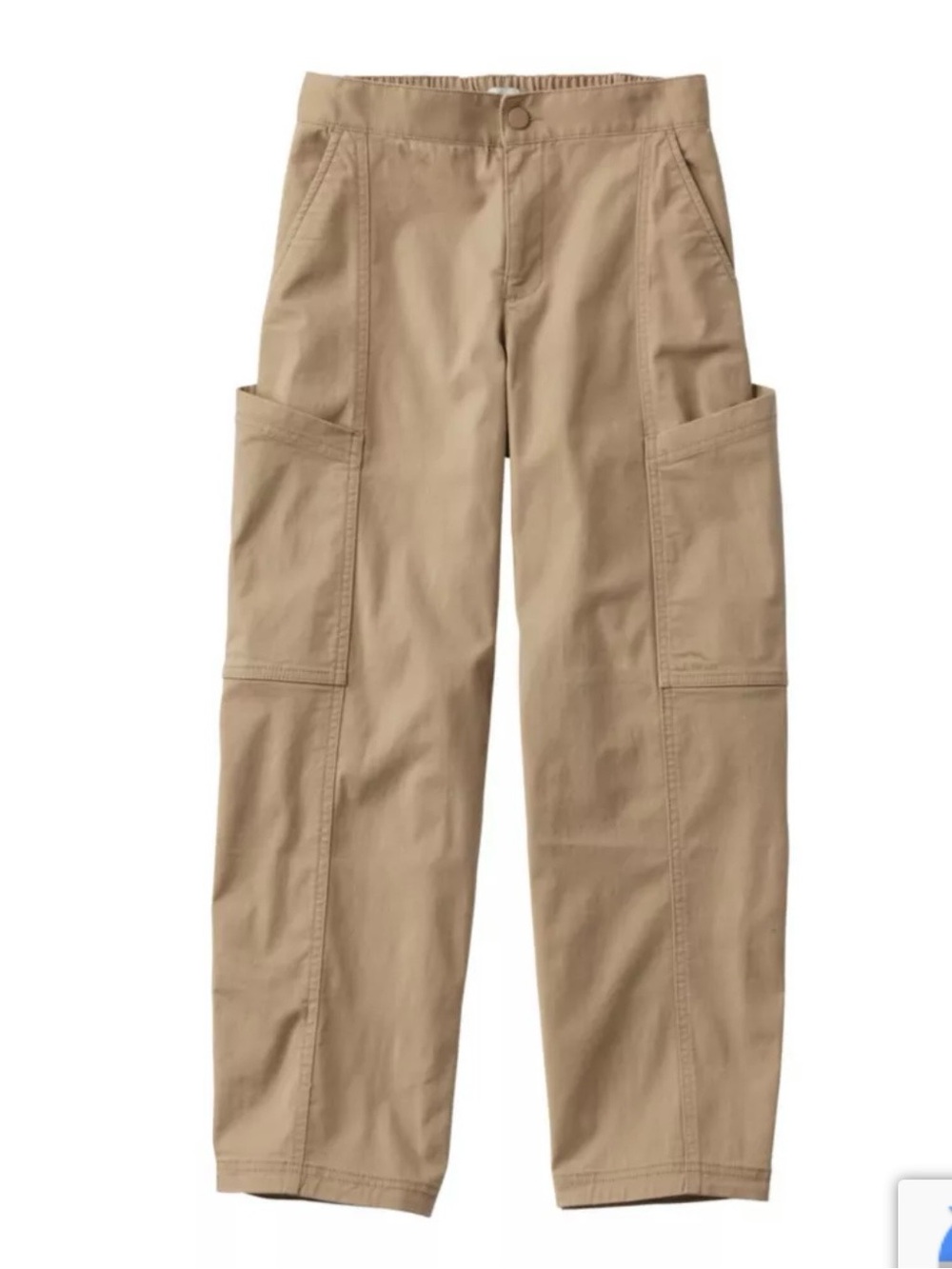 LL Bean Explorer Ripstop Barrel Pants Beige